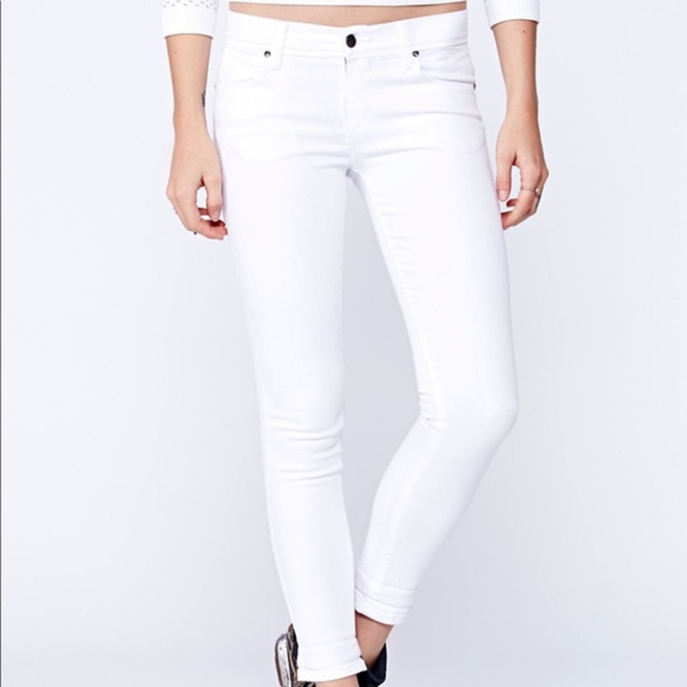 White Free People Jeans